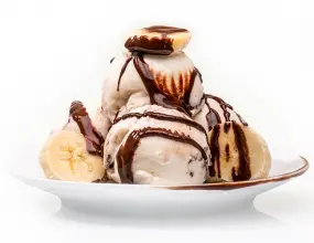 Nutellás banán Fagylalt XXL